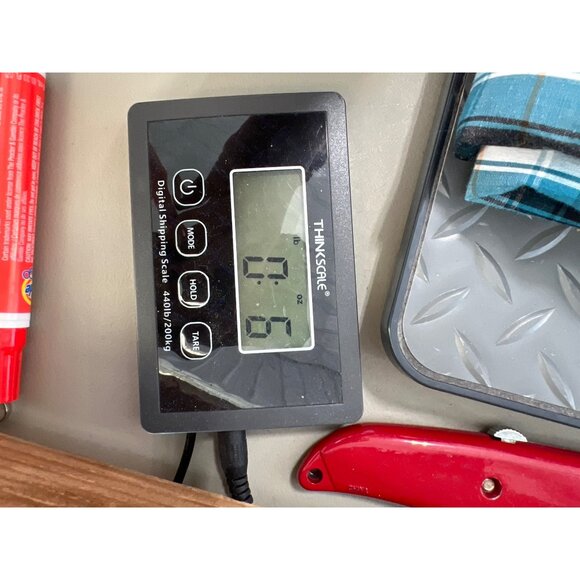 Surplus Plaid Shirt Size XL Short Sleeve Button Front Teal White Western Preppy - Picture 7 of 7